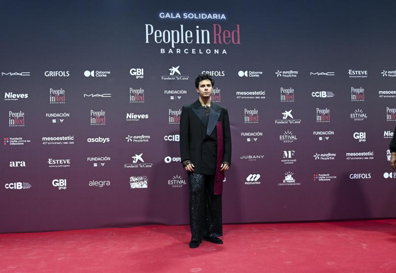 El cantante Alfred García