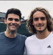 Philippoussis deja de ser entrenador de Tsitsipas