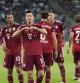 Robert Lewandowski celebra su gol al Gladbach