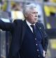 Ancelotti, durante el partido