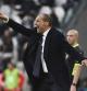 Allegri, entrenador de la Juventus (Marco Alpozzi/LaPresse via AP)