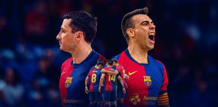 Sergio Lozano y Dyego se despiden del Palau en un emotivo homenaje antes del primer duelo de playoff