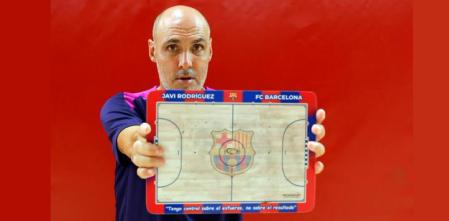 Entrevista a Javi Rodríguez, entrenador del Barça de fútbol sala