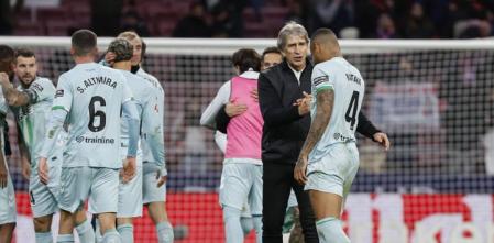 Pellegrini habló tras vencer en el Metropolitano con el Betis