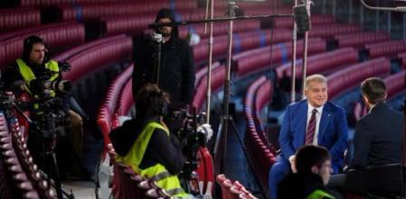 Laporta explica cómo sigue el tema de las licencias para el Camp Nou