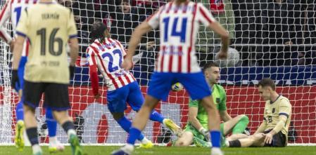 Atlético - Barça (4-0) Copa del Rey