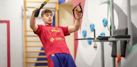 Juan Nuñez vuelve a ejercitarse con el Barça de Baloncesto