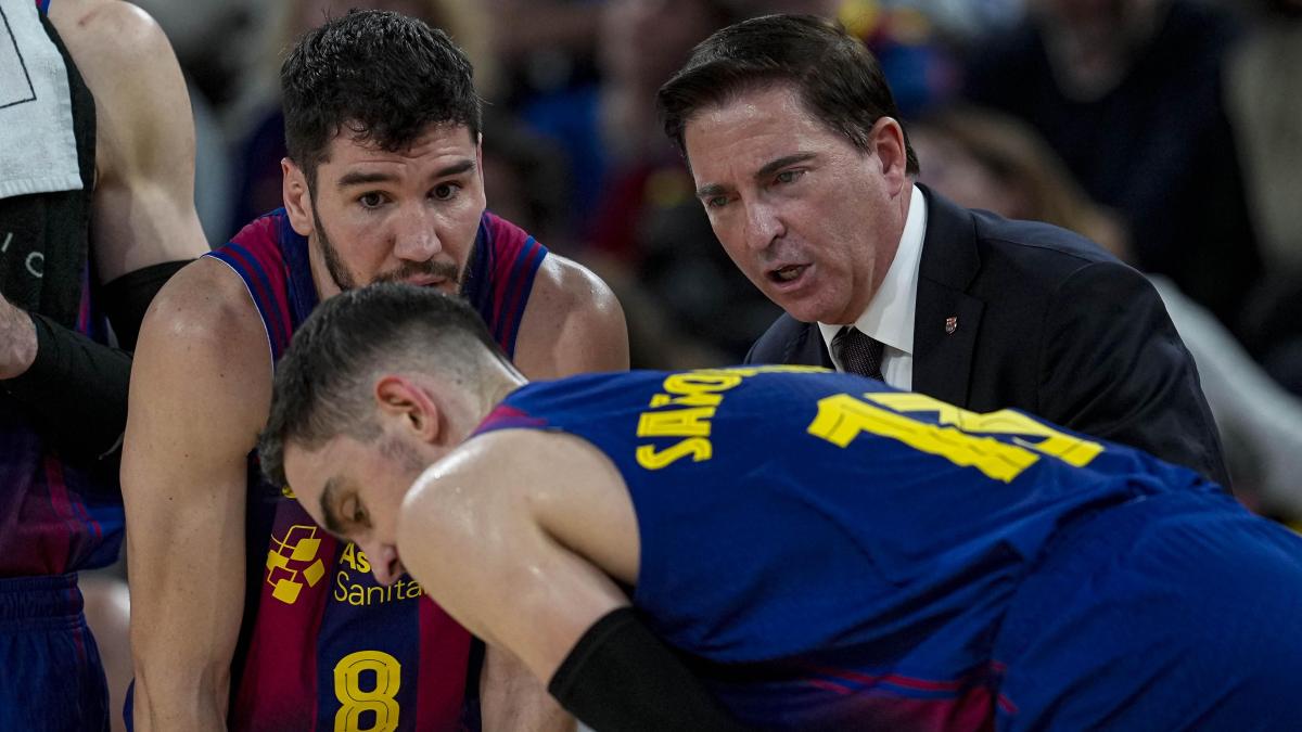 Xavi Pascual, entrenador del Barça: Es mi chico, él es mi extensión en la pista