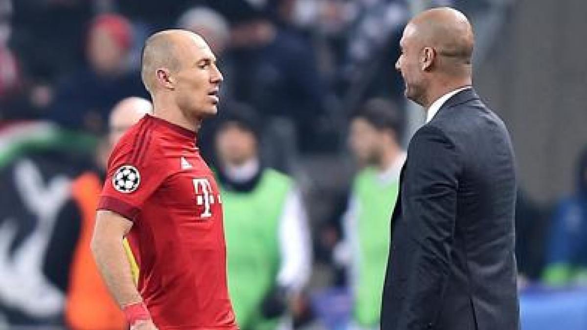 Robben elige a Guardiola como el mejor entrenador que tuvo