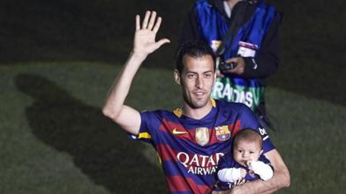 Busquets dejará el Barça en el podio