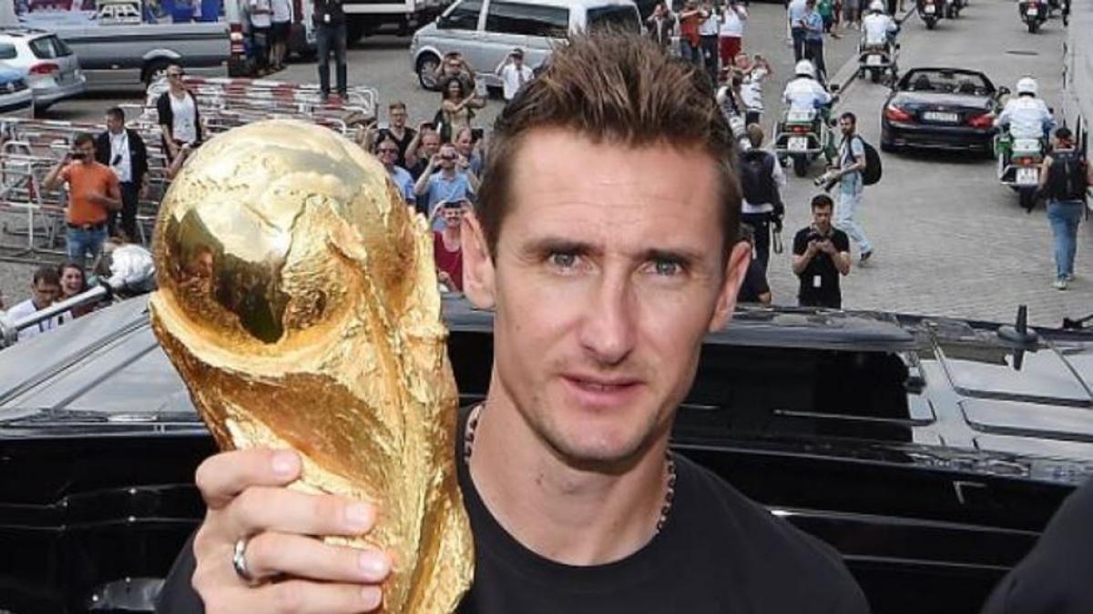La UEFA distinguirá a Klose el jueves en Mónaco