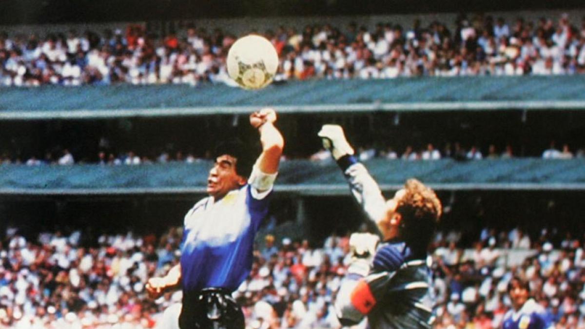 Fue la Mano de Dios de Maradona