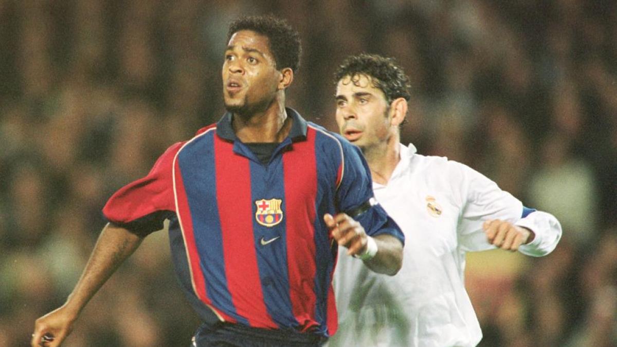 Kluivert marcó en Madrid el primero de sus 119 goles