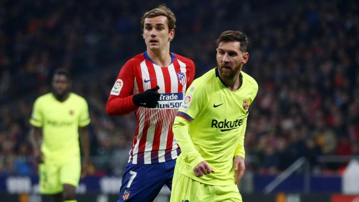 El discutido Griezmann dará caza a Messi