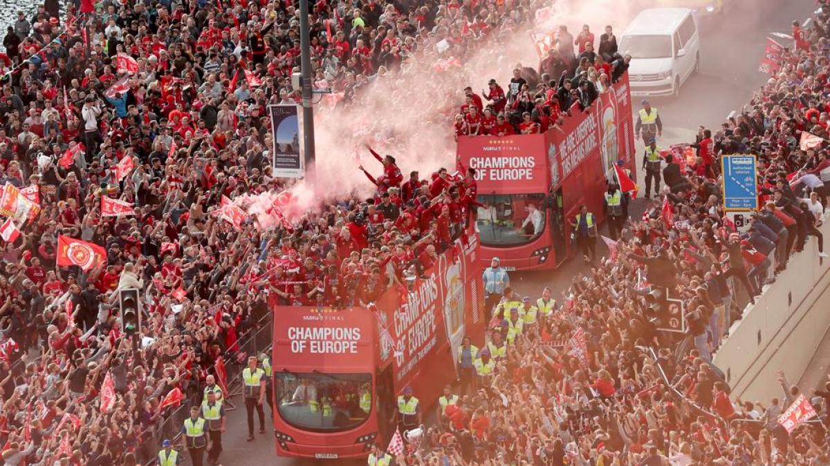 Así será la fiesta del Liverpool por las calles ¿estará finalmente Klopp como un hincha más?