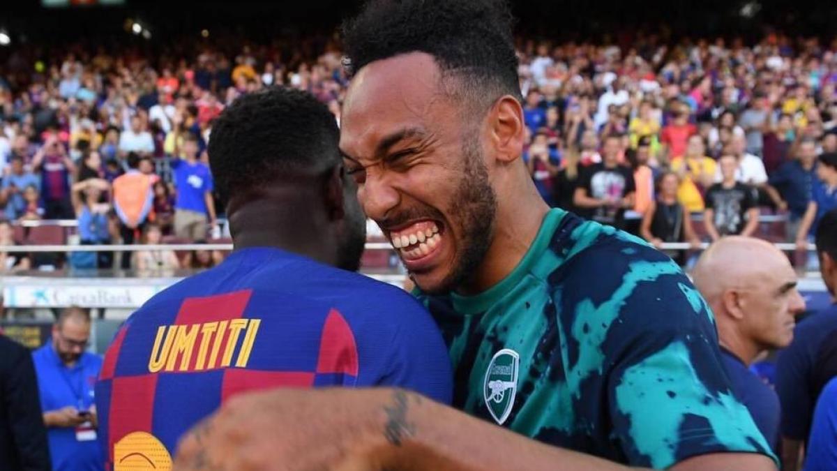 La operación Aubameyang empezó con Umtiti