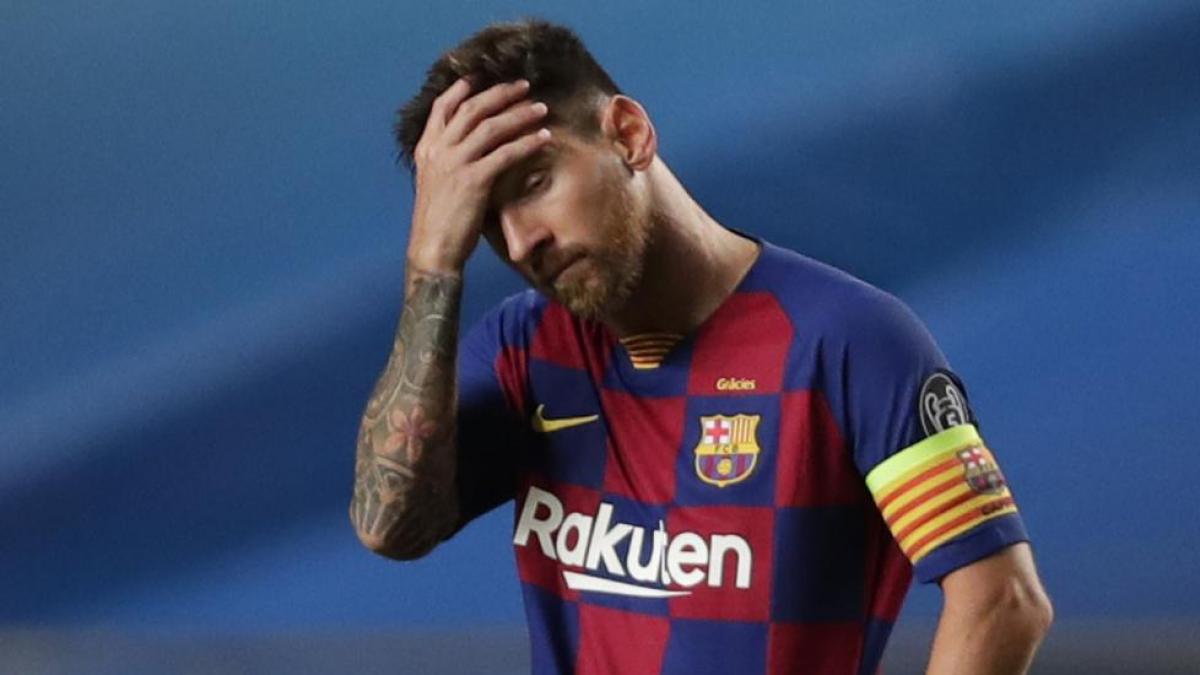 Un año del burofax de Messi