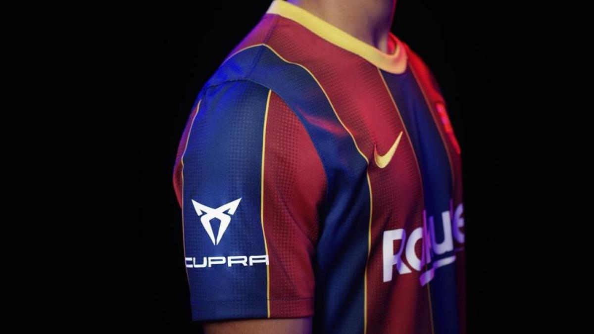 Cupra quiere la manga de la camiseta del Barça