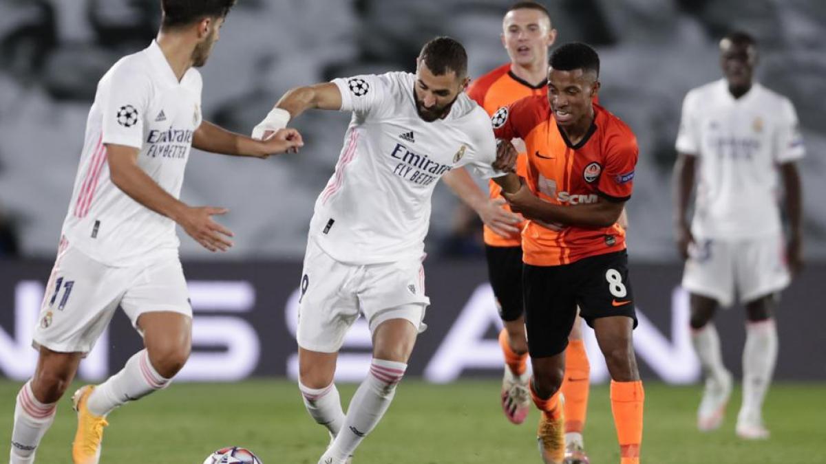 El Real Madrid, contra el Shakhtar y el Bernabéu