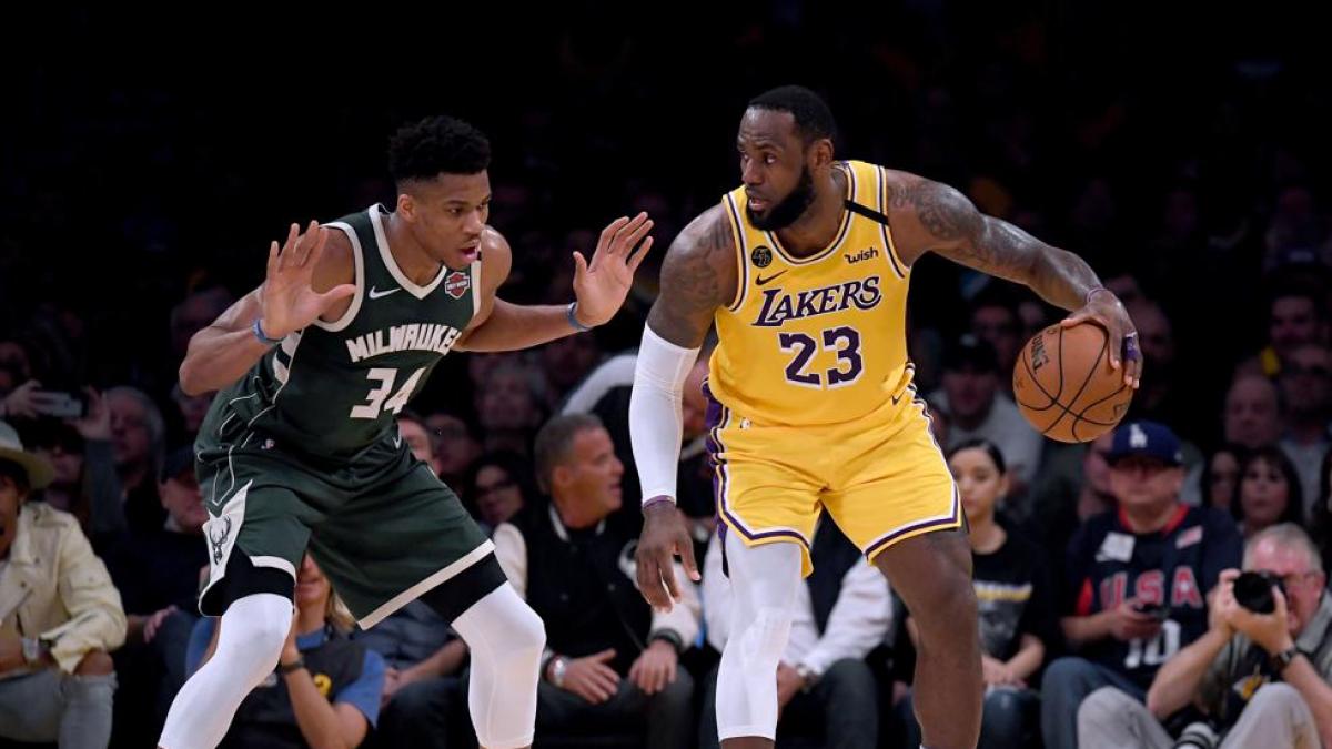 LeBron y Antetokounmpo, otra vez líderes en votos de los fans para el All-Star Game