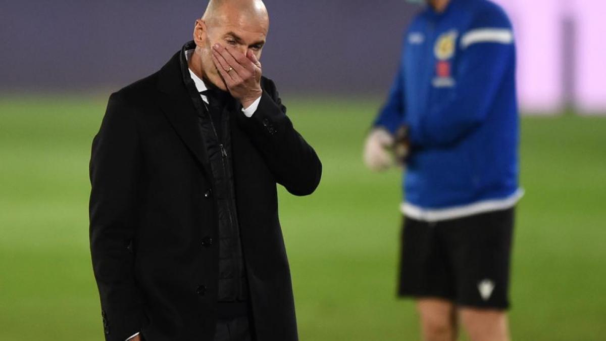 Zidane y su reacción a la remontada del Real Madrid