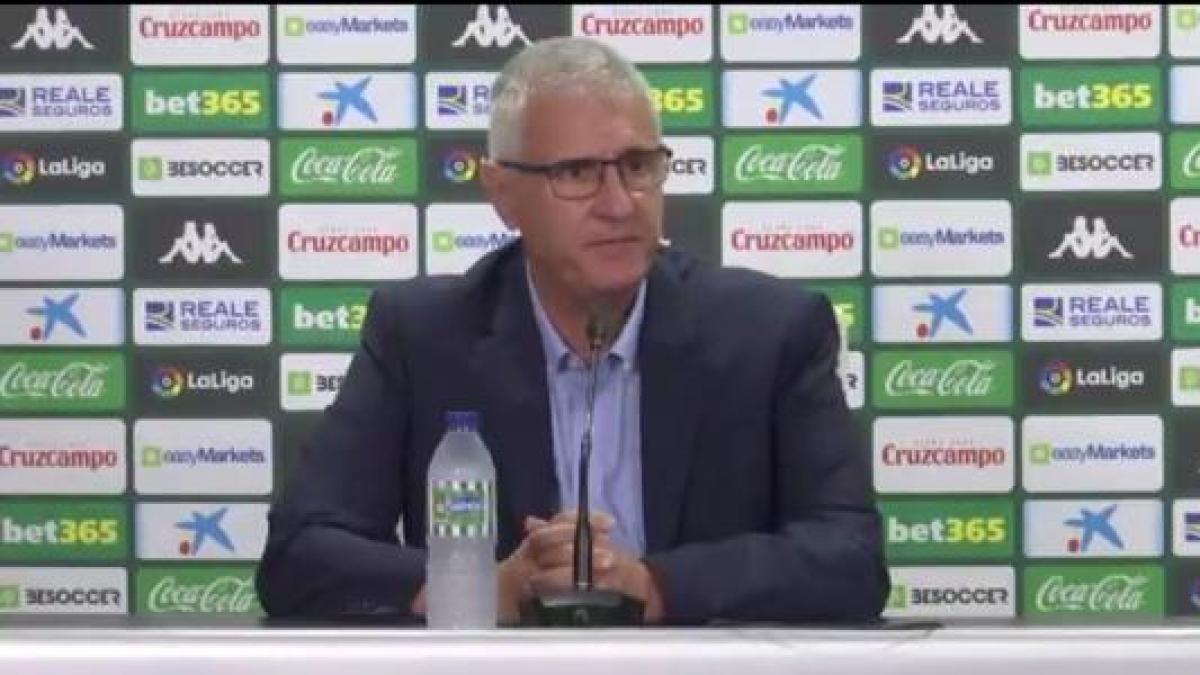 Cordón: El Betis ya ha despertado y ahora tiene que empezar a caminar