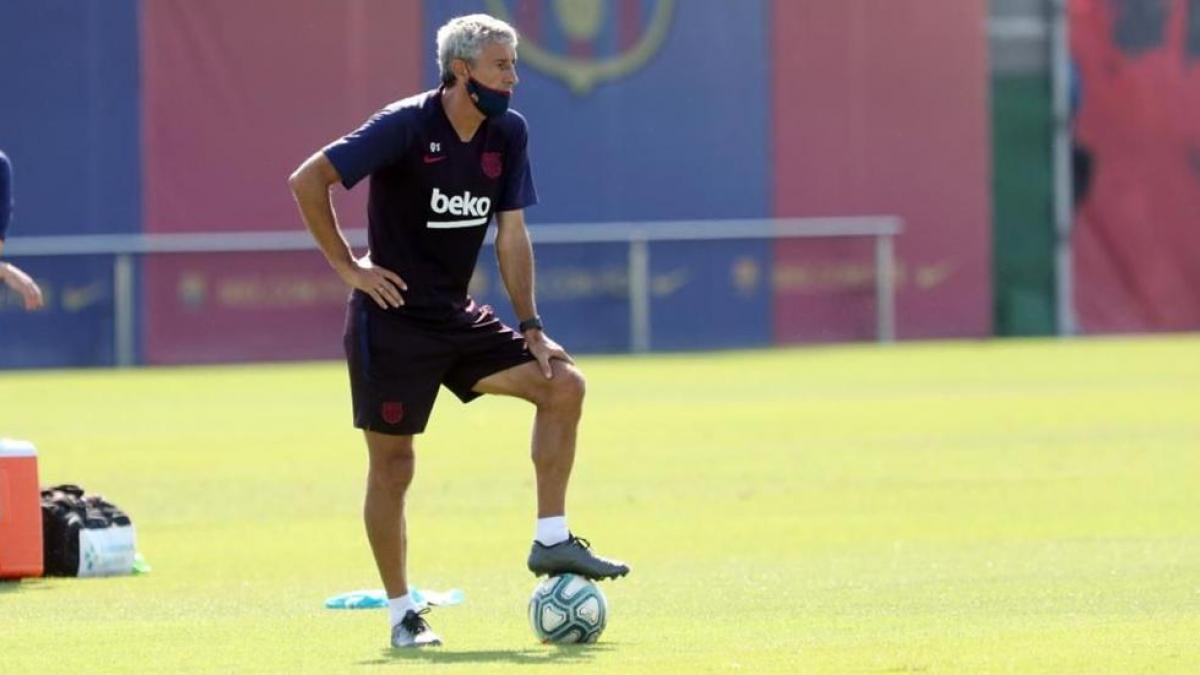 El Barça paga a Setién parte del finiquito