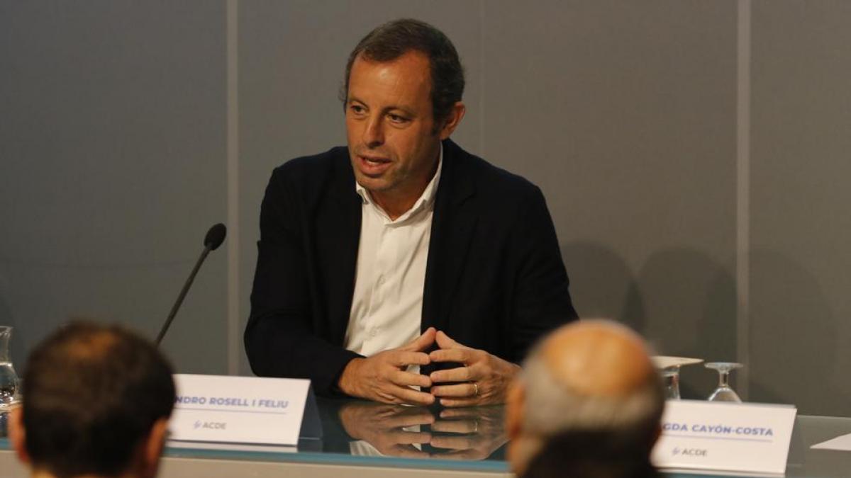 Sandro Rosell no se presentará a la alcaldía de Barcelona