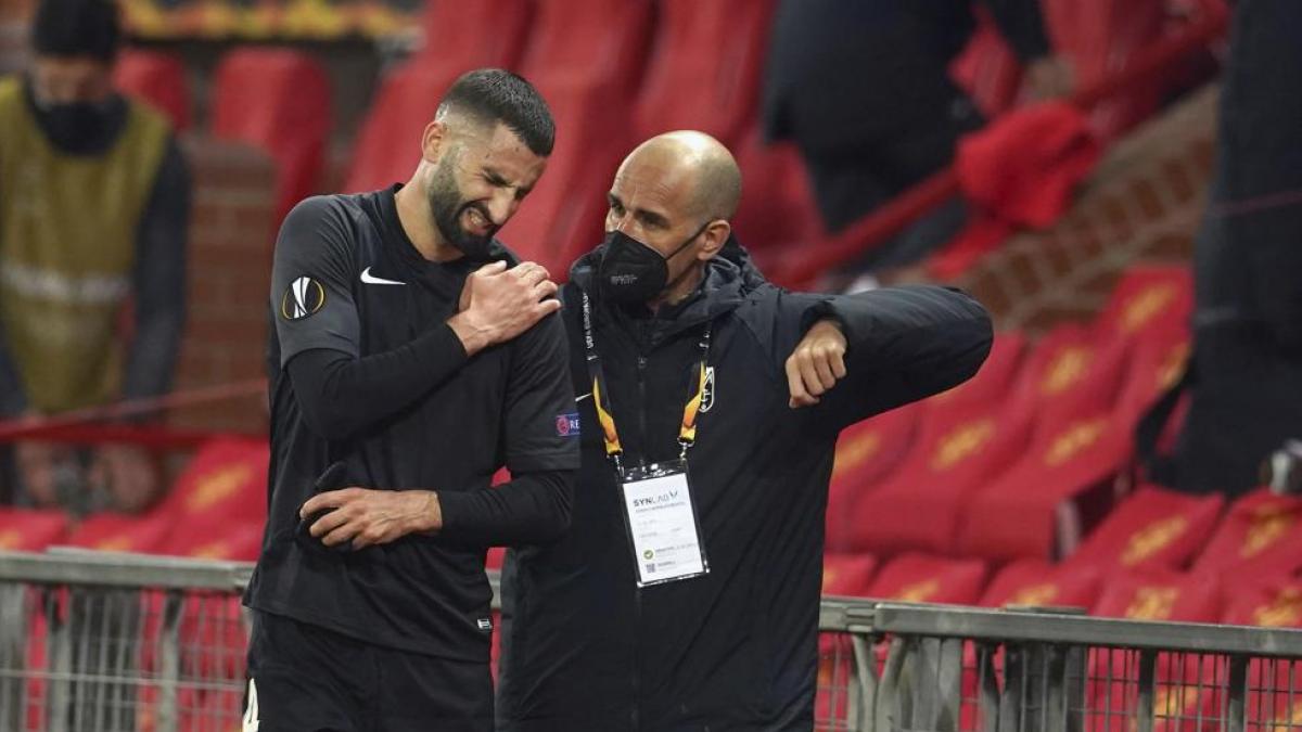 Gonalons está a punto para jugar ante el Villarreal