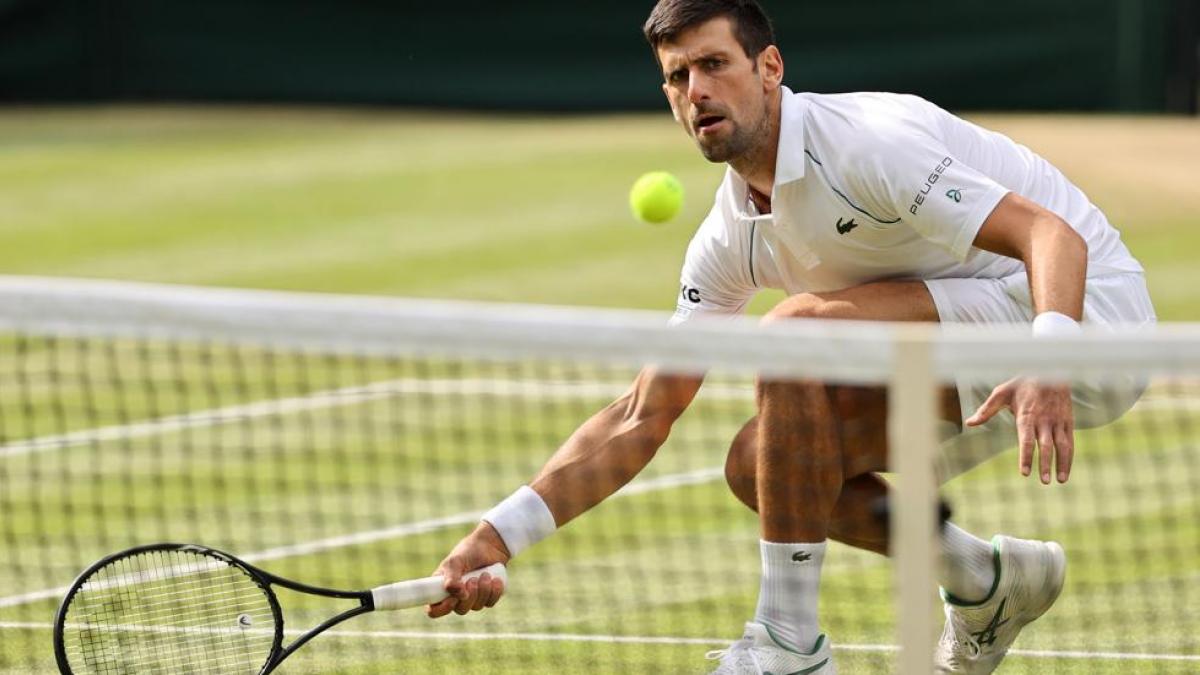 Djokovic ya se entrena en Wimbledon