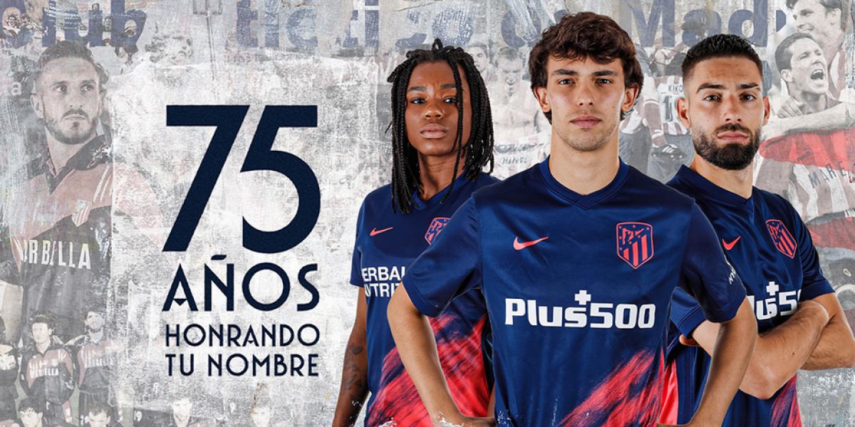El Atlético ya luce su segunda equipación
