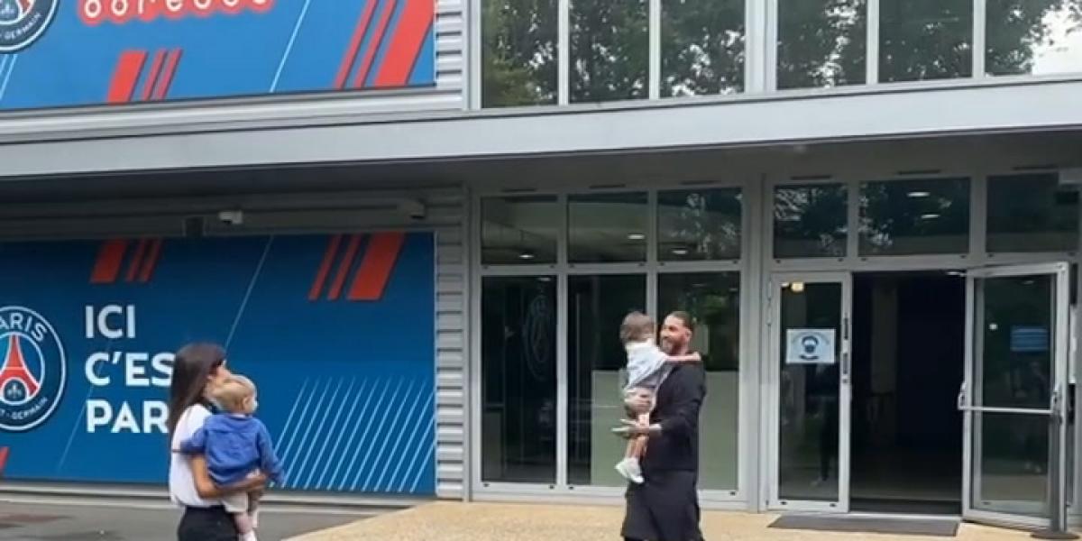 La sorpresa de Pilar Rubio a Sergio Ramos en la ciudad deportiva del PSG