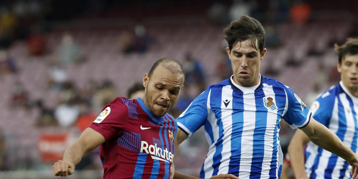 Doblete de Braithwaite ante la Real Sociedad