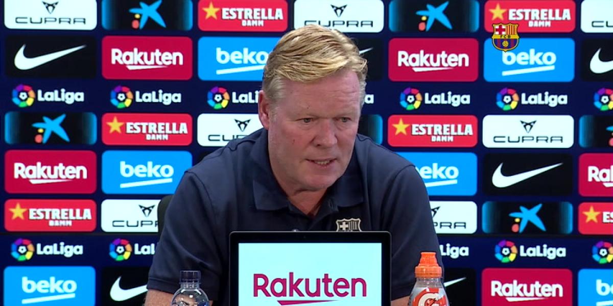 Koeman, claro: Cuento con Coutinho esta temporada