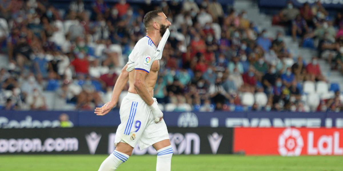 Benzema iguala a Pirri