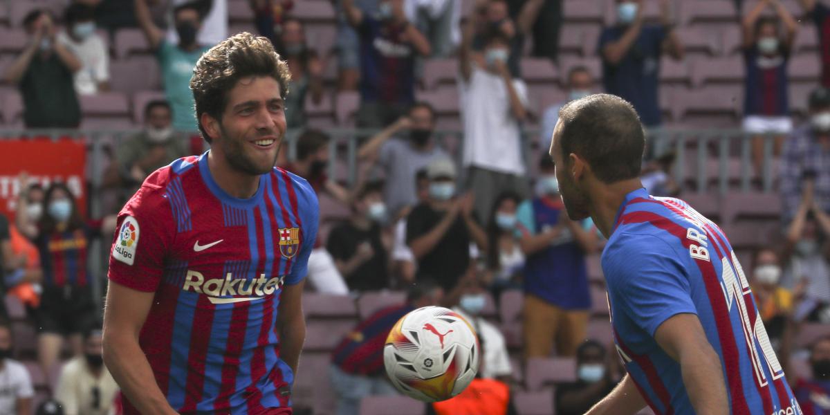 Sergi Roberto, goleador de nuevo