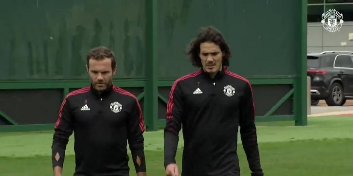 Cavani, con la misión de apretar al United