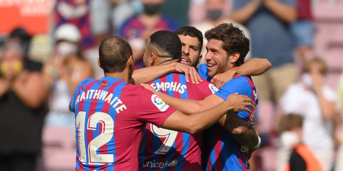 El 2+1 que iguala a Memphis, Sergi Roberto y Braithwaite