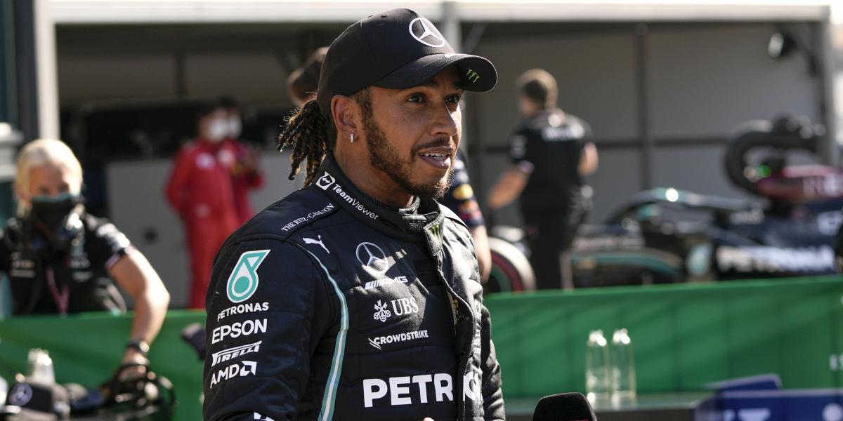 Hamilton se marca un Sergio Ramos con este desliz