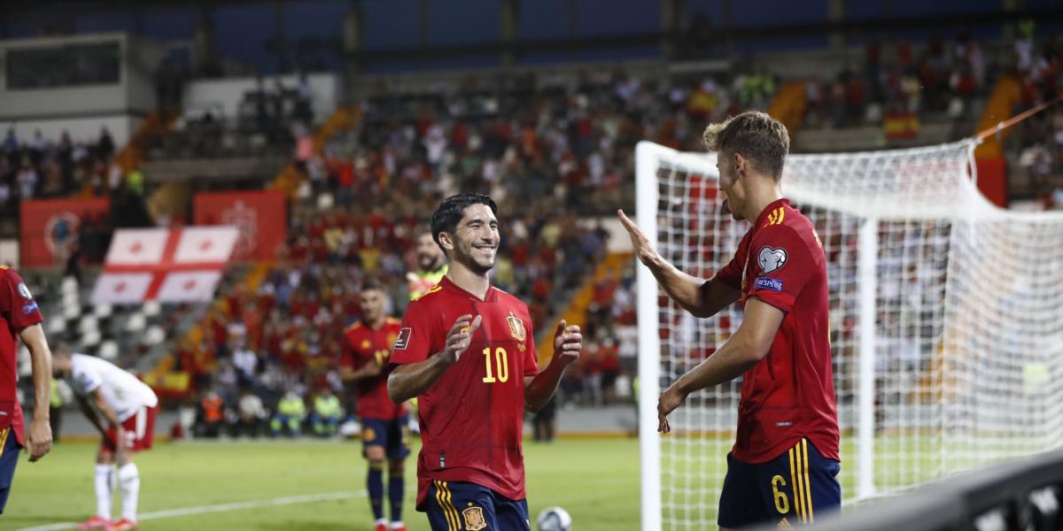 Goleada de ganancias en el España-Georgia