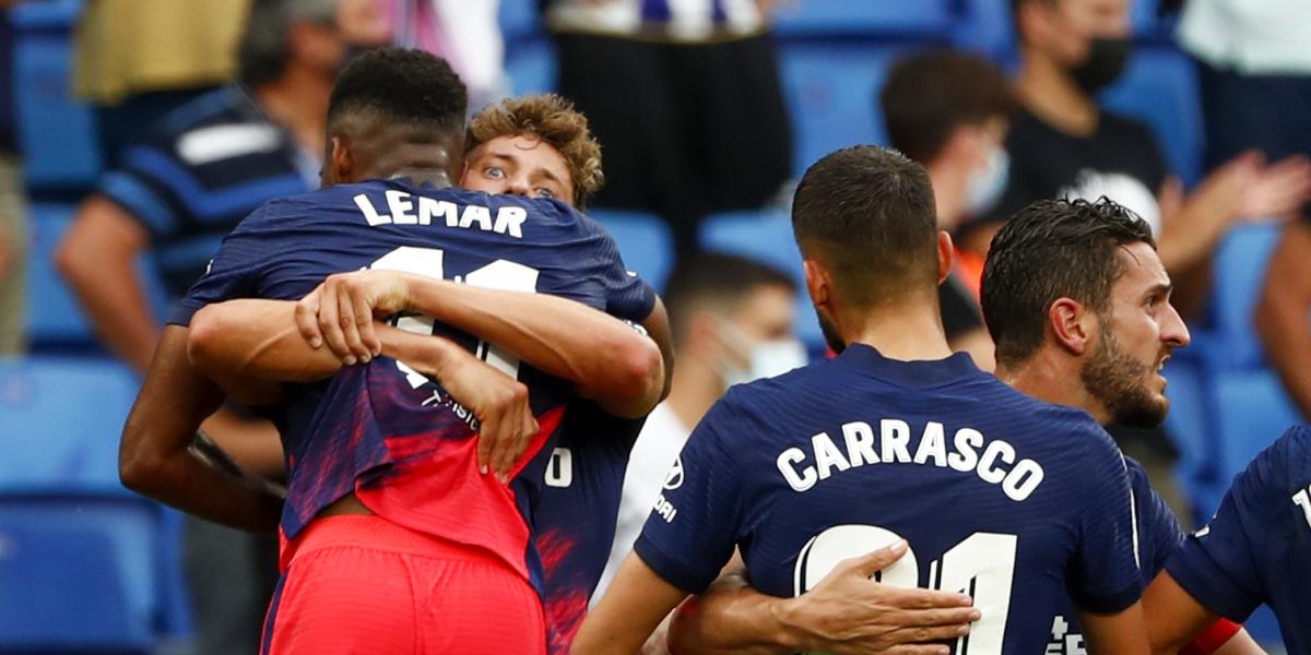 El Atlético no deja de creer para remontar en el 99 al Espanyol