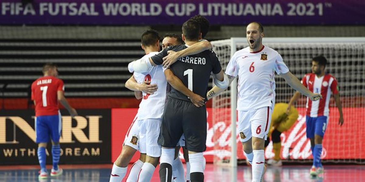 0-4. España debuta en el Mundial con triunfo ante Paraguay