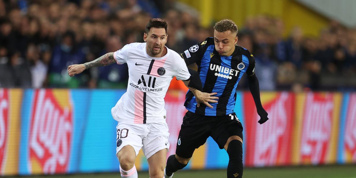 Al PSG no le alcanza con la MNM para ganar al Brujas (1-1)