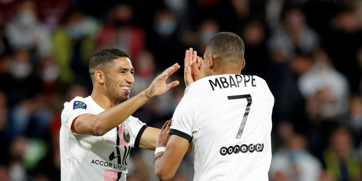 Achraf evita otro revés del PSG en Metz