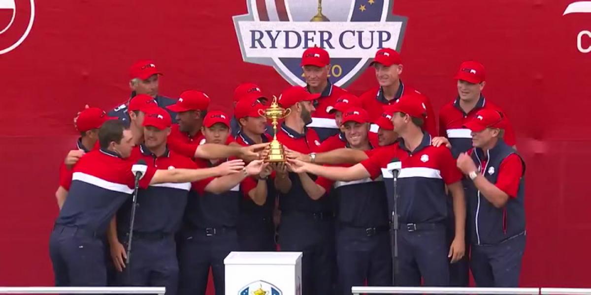 EE.UU. recupera la Ryder Cup vapuleando a Europa (19-9)
