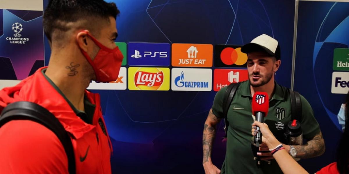 La distendida charla entre Suárez y De Paul tras ganar en San Siro