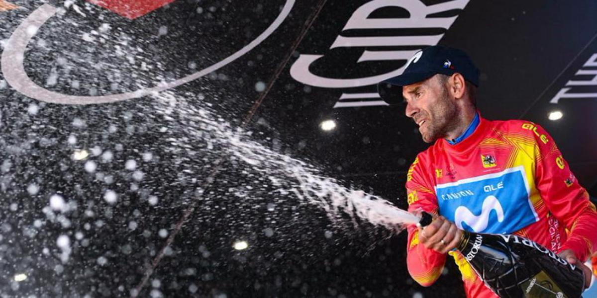 Fea y tonta caída de Alejandro Valverde tras ganar en Sicilia