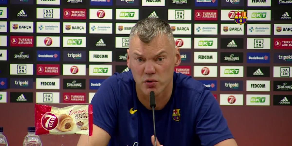Jasikevicius espera que el basket genere optimismo en el club