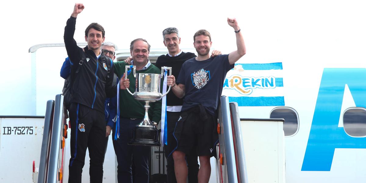 La Real Sociedad sopla las velas