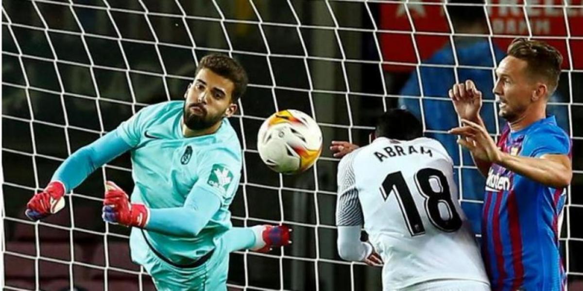 El portero Luis Maximiano, en la agenda del Barça